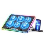 KYOLLY RGB Cooling Pad Gaming Lapto