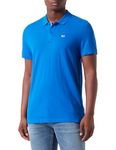 Tommy Jeans Men's Tjm Slim Placket Polo Ext S/S Polos, Persian Blue, XS