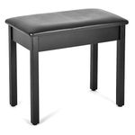 Mirage PB117 Piano Stool Bench - Matt Black Finish