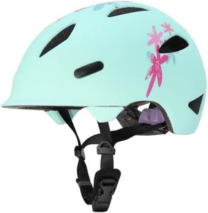 AUMENTAR Kids Bike Helmet for Boys and Girls 5-12 Years Old - Adjustable 360° Fit, with Bear Liner & Sun Visor - CPSC/CE Certified Multi-Sport Helmet for Bicycle Roller Skating Scooter S