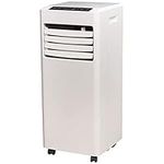 Prem-I-Air 5000 BTU Cooling Output Mobile Portable Air Conditioner with Fan, Dehumidifier, Timer and Remote Control. Designed for Use in Homes and Offices