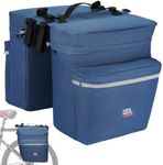 KEMIMOTO Portable Bike Pannier Bag,