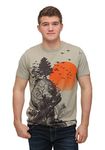 Junk Food The Hangover Alan Human Tree Dark Khaki Adult Costume T-Shirt Tee X-Large