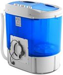 LEISURE DIRECT 230V TWIN PORTABLE WASHING MACHINE FOR STUDENTS DORMS COLLEGE APARTMENTS + SPIN FUNCTION