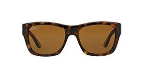 Ray-Ban RB4194 Polarized Square Sunglasses, LIGHT HAVANA, 53 mm