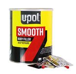 U-POL Smooth 7 Car Body Filler 3.0L Litre Easy Sand Deep Dent Repair