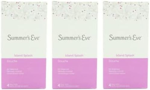 Summer's Eve Feminine Douche, Island Splash, 4 Ct. 4.5 oz. (Pack of 3)