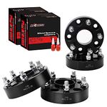 Richeer 5x5 Wheel Spacers for 2018-2022 Wrangler JL/JLU, 2011-2022 Grand Cherokee WK2, 2019-2022 Gladiator JT, Durango, 1.5 inch 5x127mm Forged Wheel Spacer with 14x1.5 Studs &71.5mm hub bore