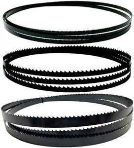 FOXBC 93-1/2 Inch Bandsaw Blades Assortment for Woodworking, Band Saw Blades for Delta, Grizzly, Rikon, Sears Craftsman, Jet, Shop Fox and Rockwell 14" Band Saw - 3 Pack