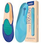 Softsole Insole, Green, SoftSole Men（US 9 -9.5）