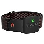 COOSPO HW9 Heart Rate Monitor Armband,ANT+ and Dual Bluetooth5.0 HRM,Optical Heart Rate Monitor with HR Zone,IP67 Waterproof HR Sensor Compatible with Peloton Strava Zwift DDP Yoga