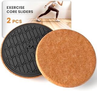 MUYOS Core Sliders for Working Out, Floor Sliders for Exercise, Sliding Discs for Exercise on Hardwood Floors – Protects Floors While You Work Out, Perfect for Abdominal&Core Workouts (2 PCS, 7 Inch)