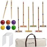 ropoda Six-Player Croquet Set with 