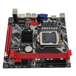 Computer Motherboard, B75 MS LGA 1155 ITX Gaming Motherboard for Celeron, Core I3 I5, DDR3 16GB, NVME M.2, M.2, SATA3.0, HDMI, VGA, PCI E 16X, USB3.0, USB2.0