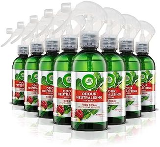 Air Wick Odour Neutralising Spray, Raspberry & Lime, (8x236mL)