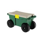 Pure Garden 75-MJ2011 20" Plastic Storage Cart & Scooter