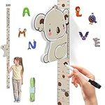 Baby Growth Chart, FOVERN1 Handing Ruler Wall Decor for Kids, Measuring Ruler Removable Wall Ruler for Girls, Boys, Toddlers