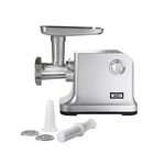 Weston #12 Electric Meat Grinder & Sausage Stuffer, Cam Action Headlock, Grinds 4-5 Pounds Per Minute, 750 Watts, 33-1301-W