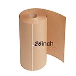 Shivarth Corrugated Roll Brown Packaging Paper Corrugated Sheets Eco-Friendly Wrap Kraft Paper Roll for Gift Packing & Moving E-commerce Packaging Use 290 GSM (26 Inch 20m)