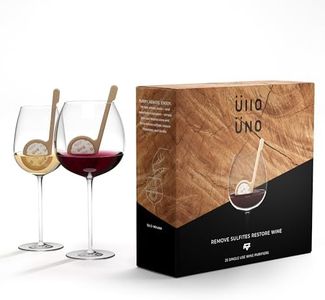Ullo Uno Wine Purifying Wands. Removes Sulfites and Histamines to Enjoy Vineyard-Level Ullo Pure Wine On the Go (25 Wands)