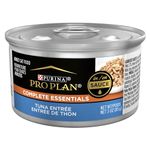 Purina Pro Plan Complete Essentials Wet Cat Food, Tuna Entree in Sauce - 85 g Can (24 Pack)