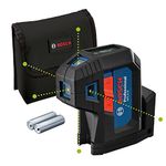 Bosch Professional 5 Point Laser GPL 5 G (green laser, Working range: up to 30 m, Pouch)