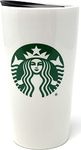 Starbucks 2020 Classic Green & White Traveler Tumbler Coffee Mug (12 Oz, Ceramic), 12 ounce