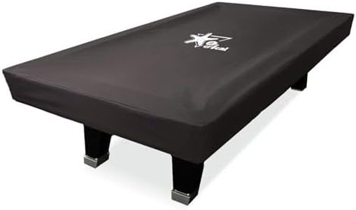 CRICAL 9-Foot Pool Table Cover – Premium Oxford Fabric Billiard Table Cover for Protection Against Dust, Dirt, and Sun – Tear-Resistant, Easy to Clean, and Compact Storage for Pool Table
