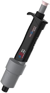 PER4MANCE Pipette - 1~10mL Adjustable Single Channel Pipette, ISO Calibrated Low Plunger-Force Ergonomic Micropipette with Autoclavable Lower and Universal Tip Cone, Ultra-Light Precise Pipettor