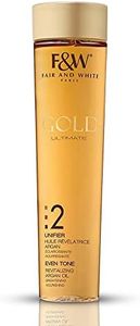 Fair and White 2: Gold Revitalizing Argan Oil - Nourishing & Brightening, Hydroquinone-Free, 200ml / 6.76fl.oz.