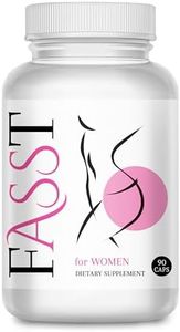 Fasst- Butt Enhancement Pills for Women- Female Weight Gain Supplement- Supports Voluptuous Curves- Buttocks Enlargement Supplement with Volume Enhancing Ingredients to Shape and Lift your Backside