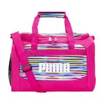 PUMA Kids' Evercat Transformation Duffel, Pink/Multi, One Size