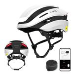 Lumos Ultra Smart Bike Helmet | Customizable Front and Back LED Lights with Turn Signals | Road Bicycle Helmets for Adults: Men, Women