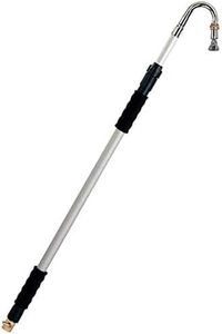 Telescopic Gutter Cleaner Aluminium Extendable Pole Water Fed Gutter Drain Drainage Cleaning Extends From 120cm to 200cm