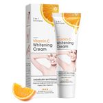 Skin Lightening Cream, Vitamin C Skin Whitening Cream, Moisturizing Underarm Whitening Cream for Body, Armpit, Knees, Legs and Inner Thigh, Reduce Fine Lines, Even Skin Tone (50g)