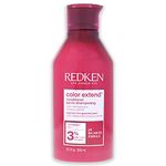 Redken Color Extend Conditioner for Colored Hair, For Color-Treated Hair, Detangles and Smooths Hair While Protecting Color From Fading, With Cranberry Oil, With Amino Acid, 300 ML