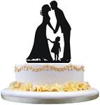 Wedding Cake Topper Silhouette Groo