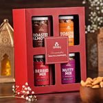 Omay Foods Wholesome Treats Diwali Gift Box I Diwali Gifts I Dry-Fruits, Healthy Snacks I Corporate Diwali Gift Hamper I Diwali Dry Fruit Gift Pack I Premium Diwali Gift Box I Festive Hamper