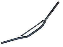 Universal 22mm 7/8" Motorcycle Handlebars with Cross Brace Bar | Motocross, Streetfighter, Supermoto, Enduro | Black