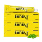 Sensur Natural and Ayurvedic Pain Relief Rub (30g, Pack of 3) | Fast Relief | All pains, One solution