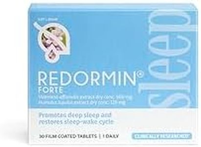 Redormin Forte®- Relieves Sleeplessness and Restless Sleep Symptoms - 30 Film Coated Tablets - Take 1 Tablet Daily. Empowering Women’s Health & Wellness