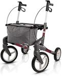 Topro Off-Road 4 Wheel Walker Olympos ATR Rollator Wine Red