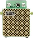 Dull3 Full-Metal Mini Bass Amplifier, Rechargeable 3W Pocket Micro Amp with Clean/Overdrive/Distortion Modes, 3" Speaker, 1200mAh Battery