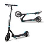 Aero A230 Adult Kick Scooter for Teens 12 or 14 Years and up, Adults Scooters with Disc Brake, Rubber Mat, Double Shock Absorption, ABEC-7 Bearing, Max 250 lbs, Foldable and Height Adjustable