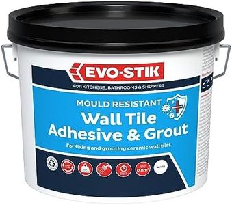 Evo-Stik Tile a Wall Adhesive & Grout for Ceramic & Mosaic Tiles 1 Litre EVO416512