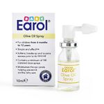 Baby Earol | Olive Oil Ear Spray | for Babies and Children from 6 Months | for Excessive Ear Wax, Reduce Need for Syringing or Microsuction | 10ml Metered Dose Spray