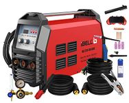 iBELL AC/DC TIG-MMA Inverter Welding Machine T220-108, 220A, 220V, IGBT, Anti Stick, with 10nos Tungsten Rods & All Accessories Included - 1 Year Warranty