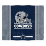 Northwest NFL Dallas Cowboys Comforter and Sham Set, King, Safety