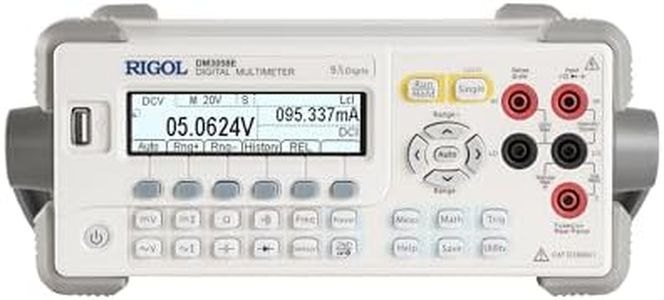 RIGOL Tischmultimeter,DM3058E Digital Multimeter,5½-stellig TRMS,0.015% DCV-Genauigkeit,123 rdgs/s Leserate,2000-Punkte-Speicher,multimeter digital für Labors