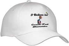 Adult Baseball Cap - I Believe In Crash Test Dummies I Believe In Designs